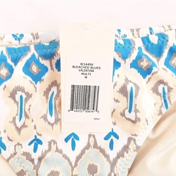 NWT Revolve Eberjey Beached Blues Valentina Bikini Bottoms - Picture 6 of 8